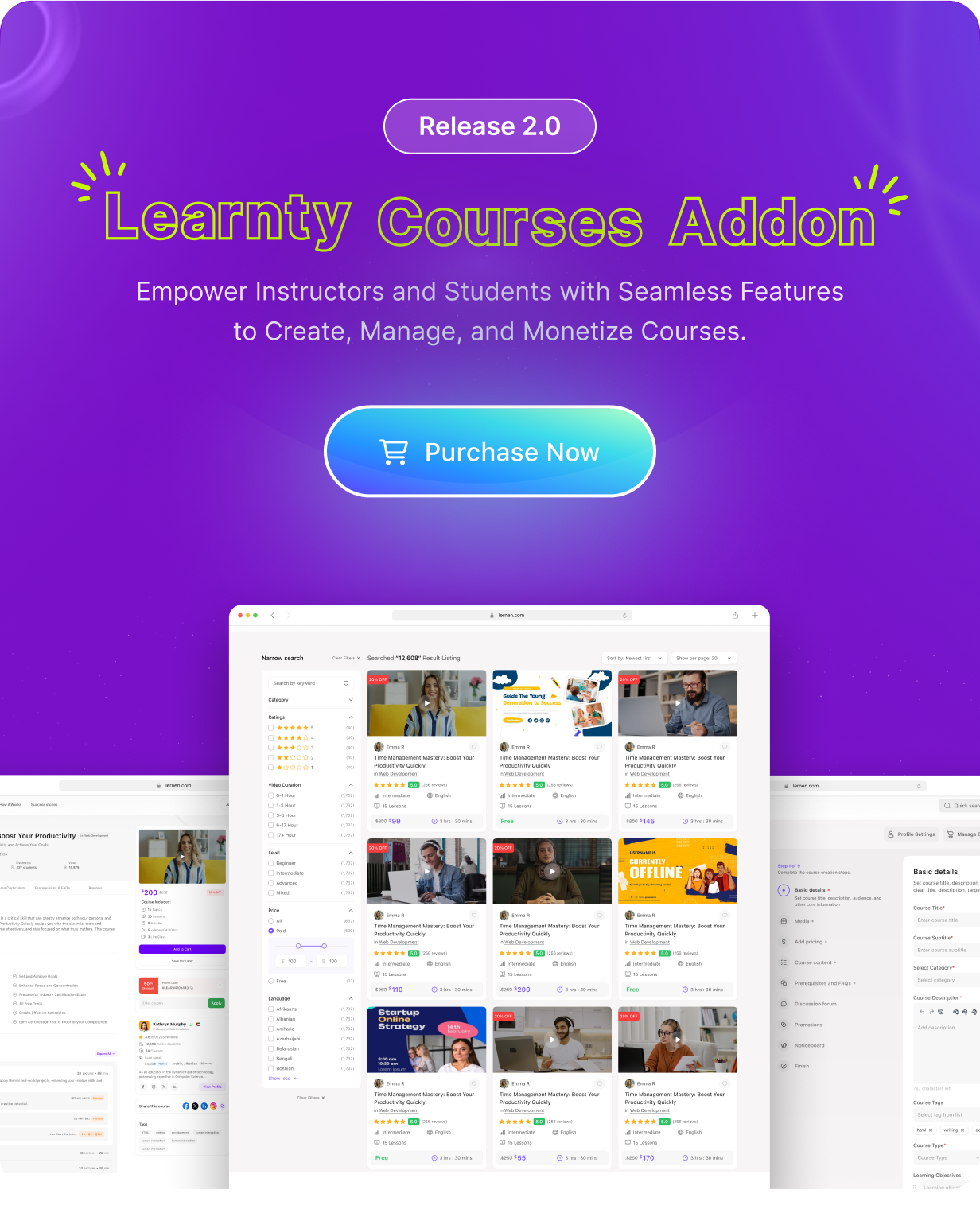Learnty Addon