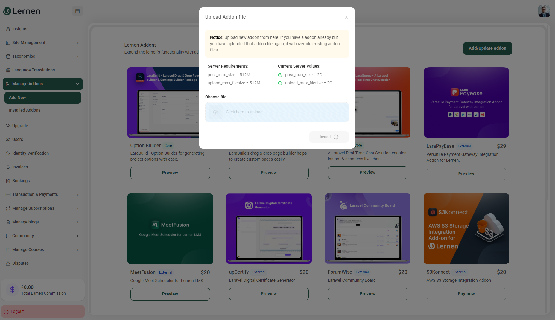 QuizDeck Addon
